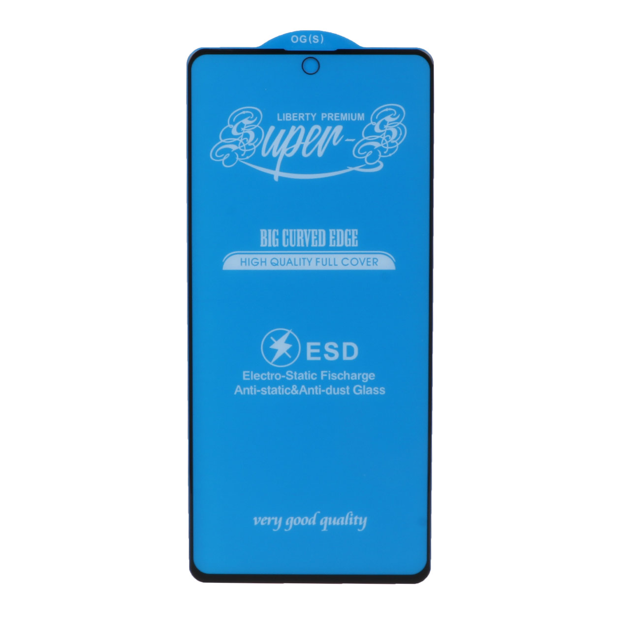 محافظ صفحه نمایش شیشه ای آنتی استاتیک مات Full Cover Super S-OG مدل Xiaomi Redmi Note 13 Pro 4G / Poco M6 Pro 4G
