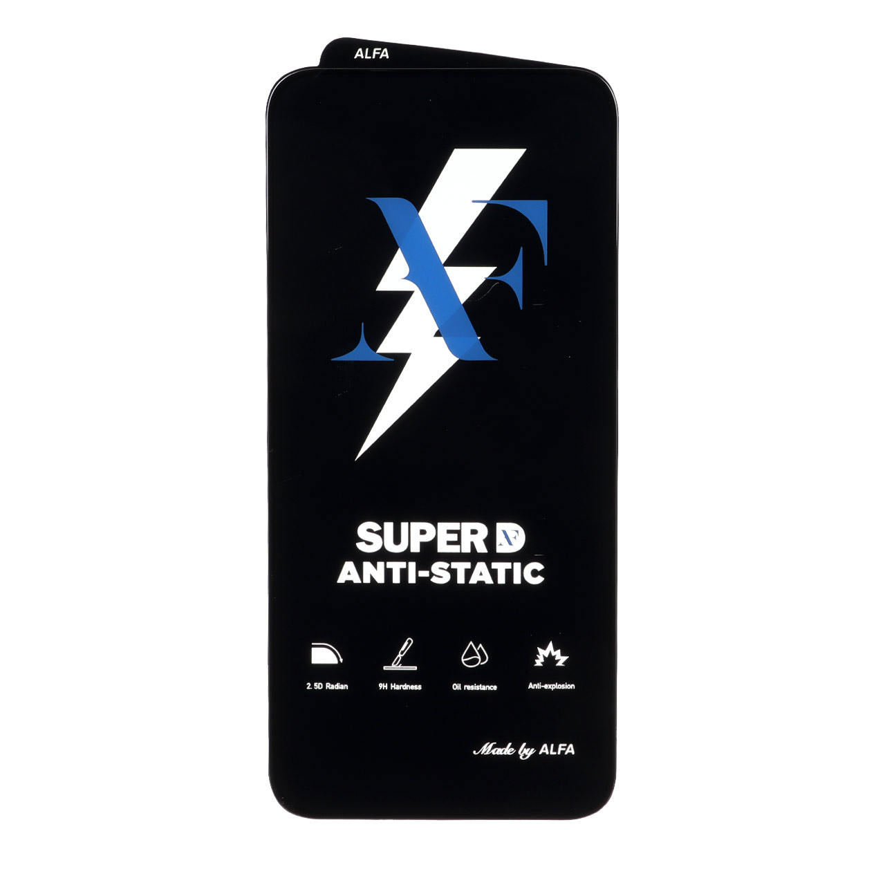 محافظ صفحه نمایش شیشه‌ای Super D Anti Static ALFA مناسب برای Xiaomi Redmi Note 15 Pro 5G / Mi 15T / Mi 15T Pro / Poco F7