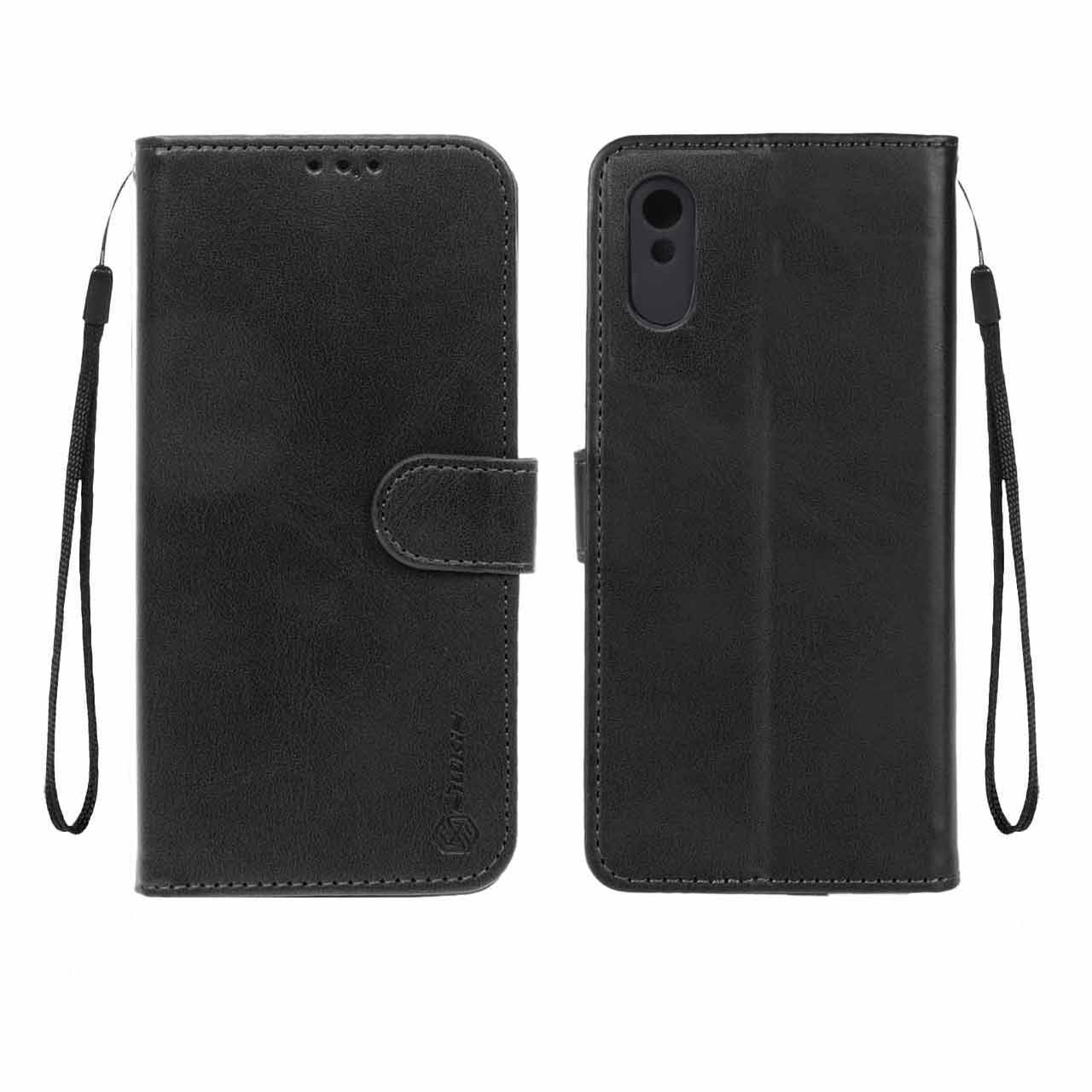 کیف چرمی مگنتی نیلکین مدل QIN مناسب برای شیائومی ردمی 9A/9AT/9A Sport - مشکی