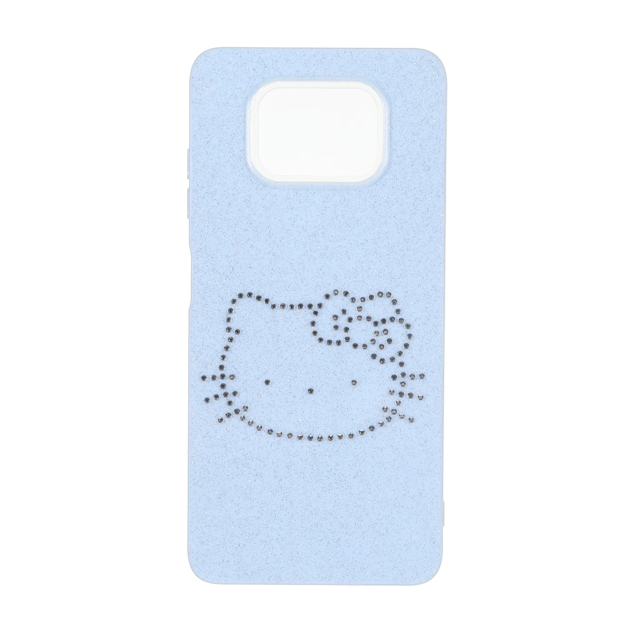 قاب اکلیلی Kitty نگین دار Xiaomi Poco X3 / Poco X3 Pro / Poco X3 NFC - آبی