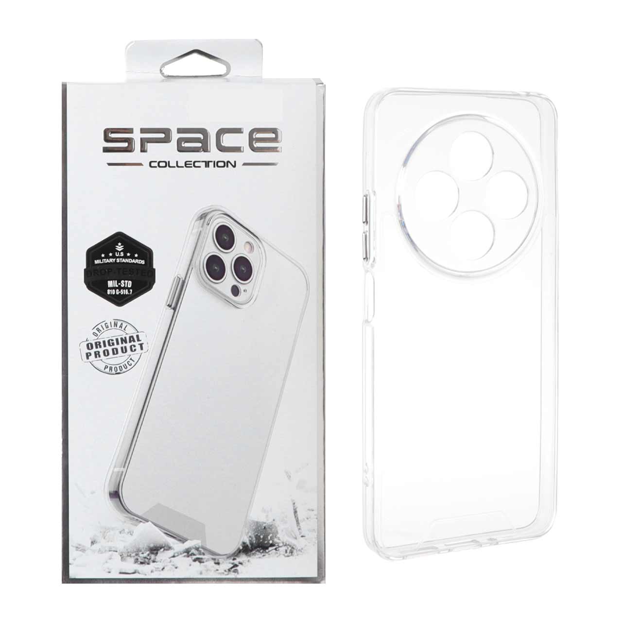 قاب شفاف اورجینال Space مناسب برای شیائومی ردمی 14C، ردمی A4 و پوکو C75