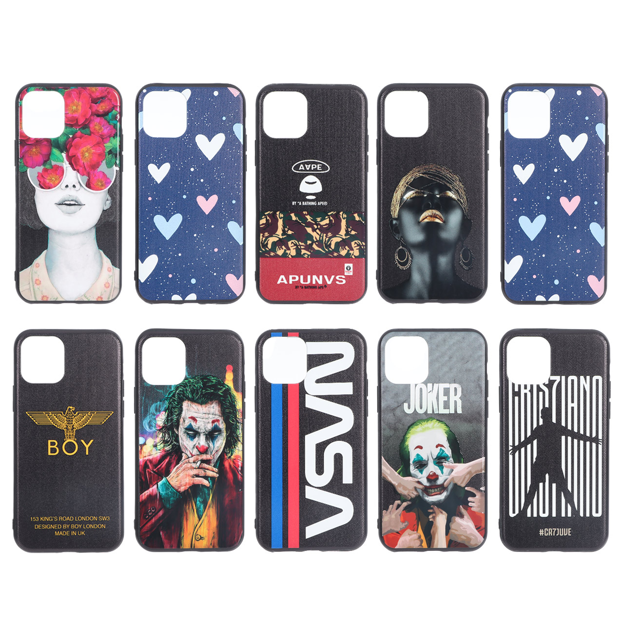 قاب سوزنی طرح دار MPS - Apple iPhone 11 Pro (در طرح های مختلف)