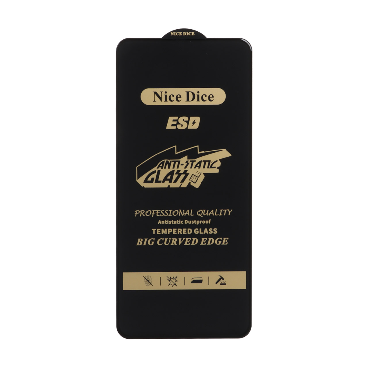 محافظ صفحه نمایش شیشه‌ای فول کاور ESD Anti Static نایس دایس مناسب برای شیائومی و پوکو