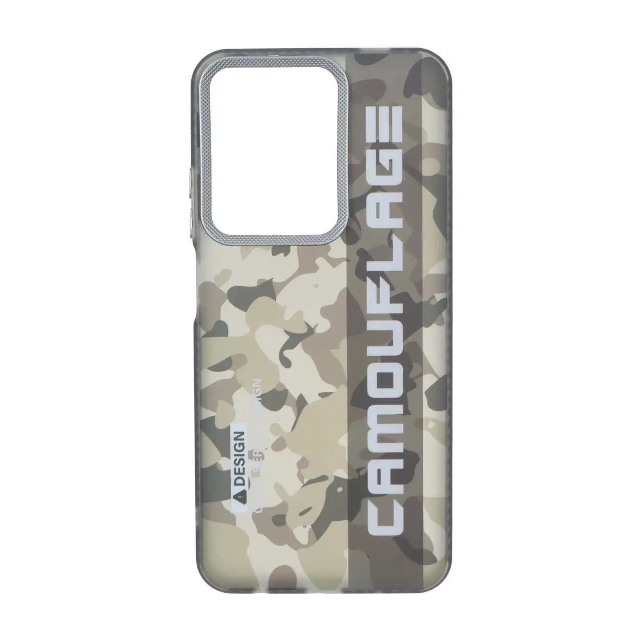 قاب طرح Camouflage چریکی محافظ لنز دار مناسب برای شیائومی Redmi A5 و Poco C71