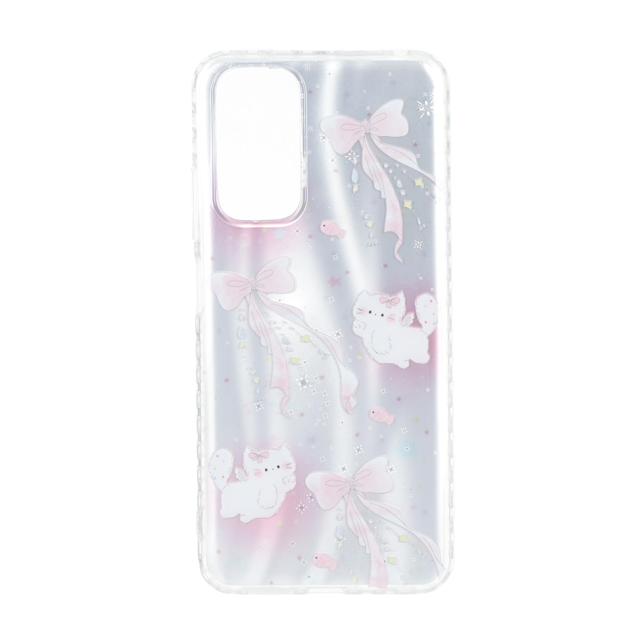 قاب مات ستاره ای دور ژله ای شفاف Xiaomi Redmi Note 12S / Xiaomi Redmi Note 11 4G / Redmi Note 11S - طرح 452