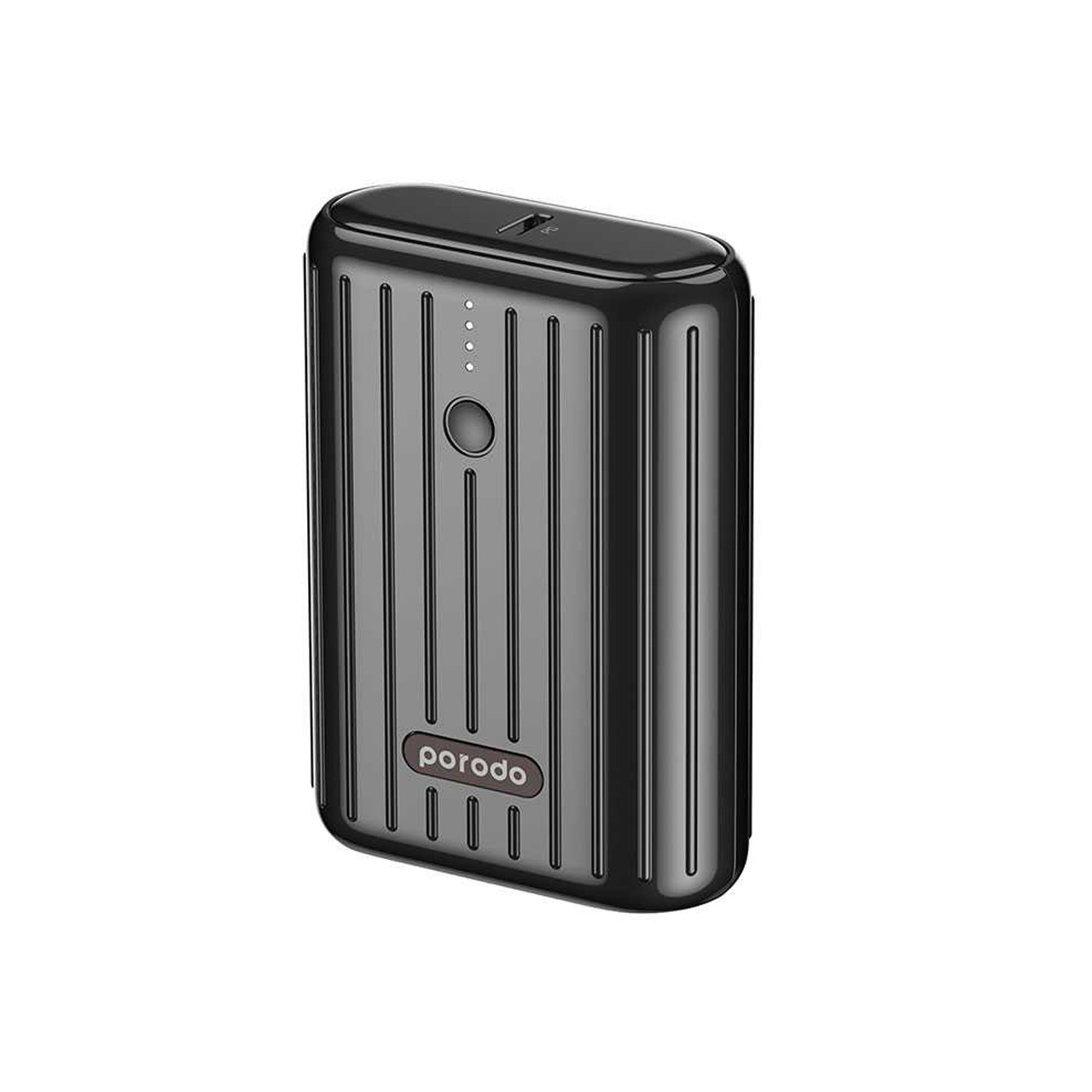 پاوربانک 20 وات 10000 میلی آمپر (PD و فست شارژ) Porodo مدل PD-PBFCH001 - مشکی