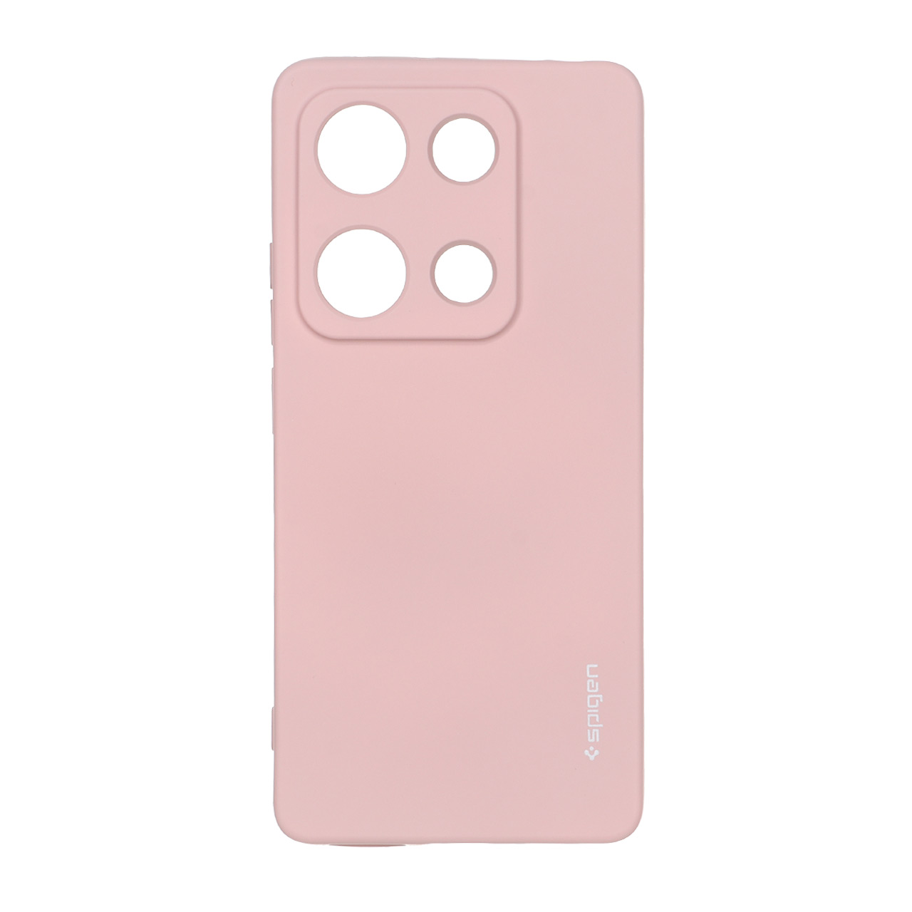 قاب سیلیکونی Spigen محافظ لنزدار صورتی چرک مناسب برای شیائومی ردمی نوت 14 اس / نوت 13 پرو 4G / پوکو ام 6 پرو 4G