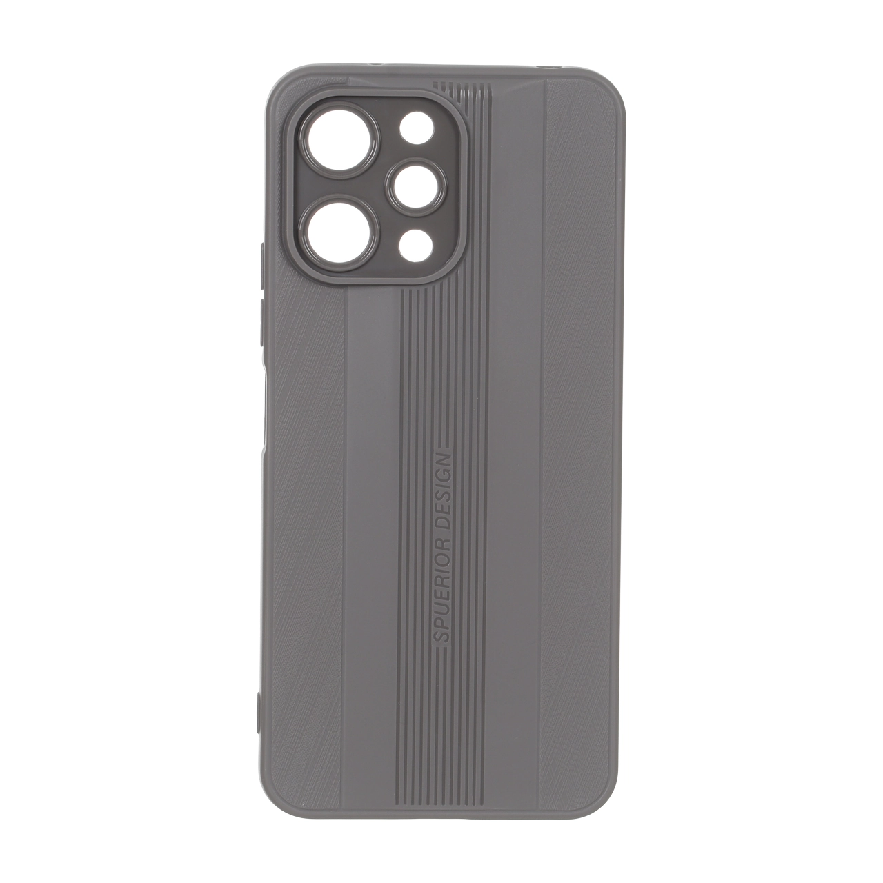 قاب Spuerior Design محافظ لنزدار Xiaomi Redmi 12 / Poco M6 Pro 5G - خاکستری