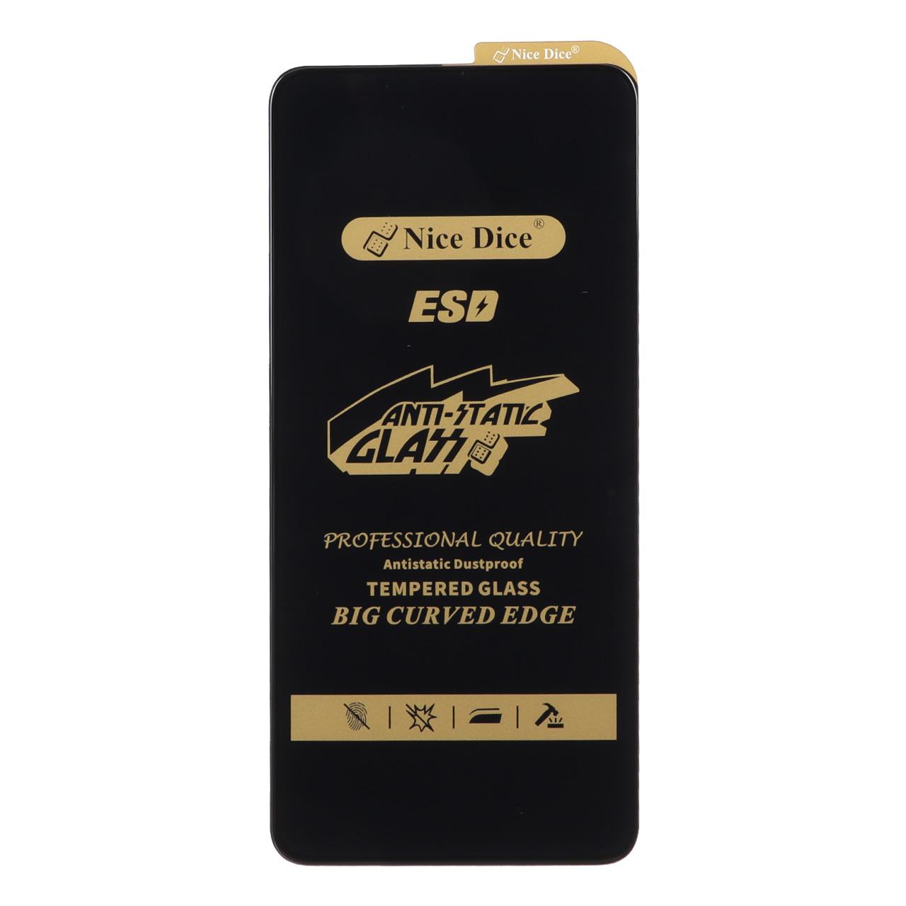 محافظ صفحه نمایش شیشه ای Full Cover ESD Anti Static نایس دایس مناسب برای شیائومی و پوکو