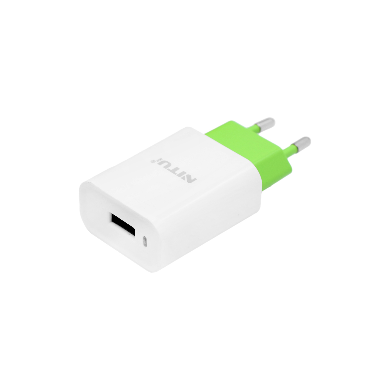 شارژر دیواری فست NITU مدل NT-TC066F به همراه کابل Micro USB - سفید سبز