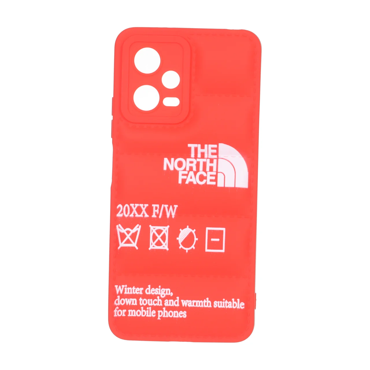 قاب طرح پافر The North Face مناسب برای شیائومی ردمی نوت ۱۲ 5G و پوکو X5 5G