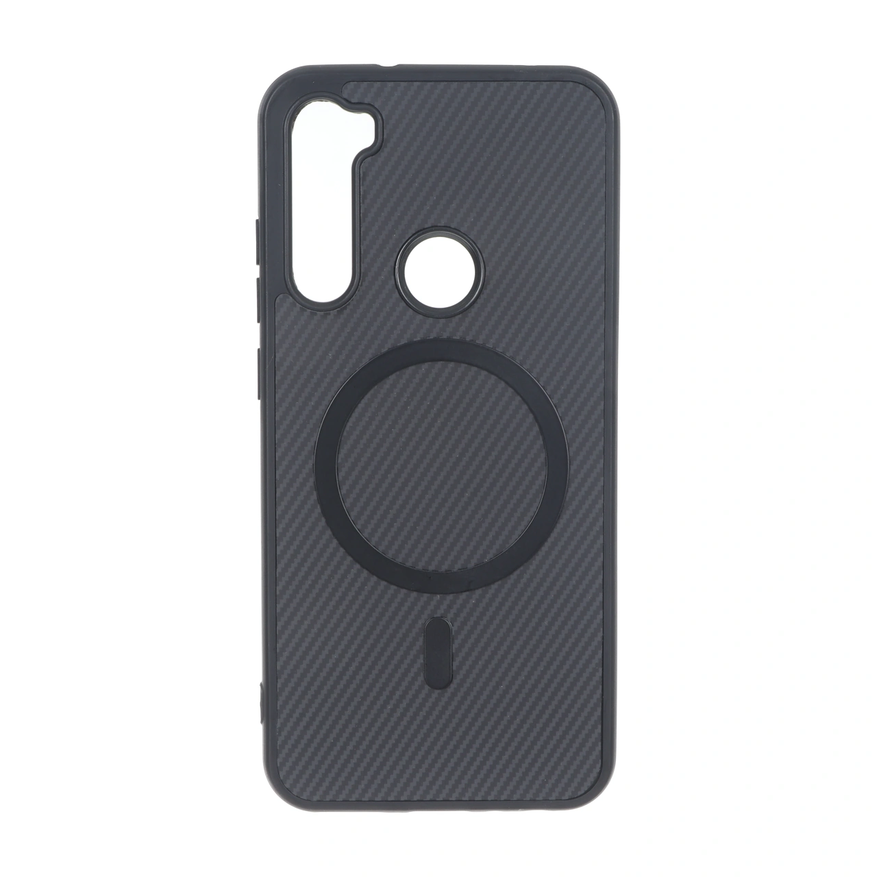قاب هاشور MagSafe فلزی Xiaomi Redmi Note 8 - مشکی