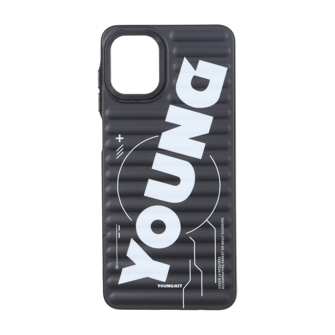 قاب طرح Youngkit مورب مشکی مناسب برای سامسونگ گلکسی A07
