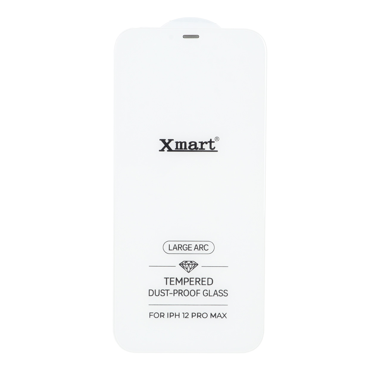 محافظ صفحه نمایش شیشه ای بدون حاشیه توری دار Xmart 3D Large Arc مدل Apple iPhone 12 Pro Max
