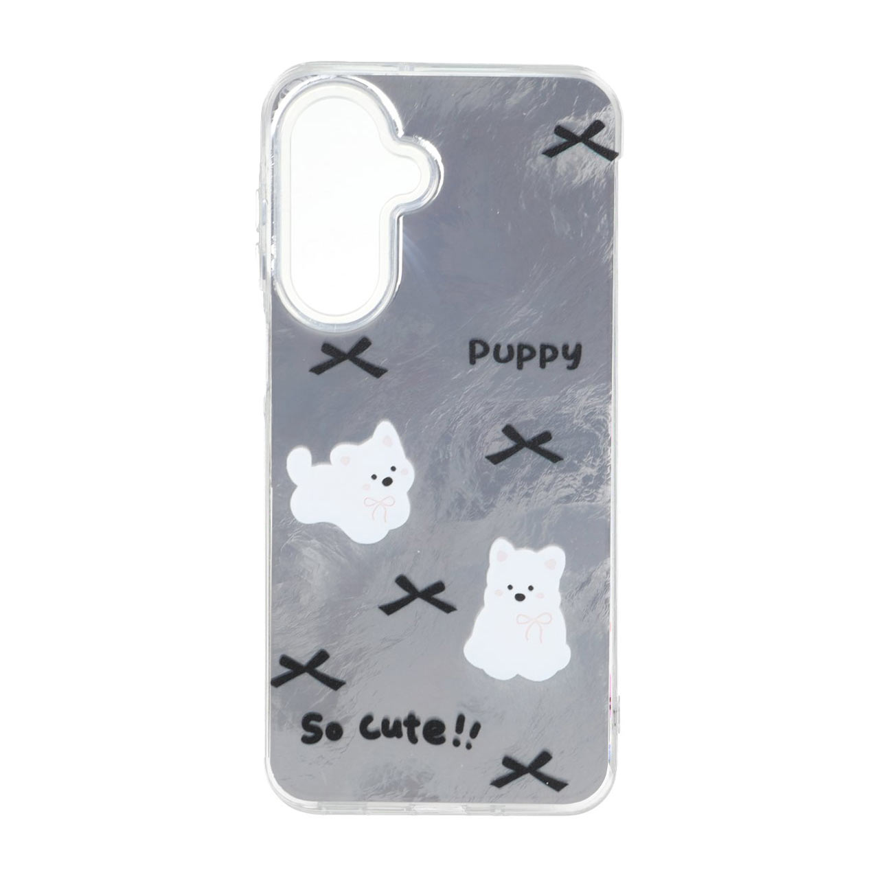 قاب طرح سگ پاپی So Cute دور ژله ای مناسب برای سامسونگ گلکسی A17 و A26