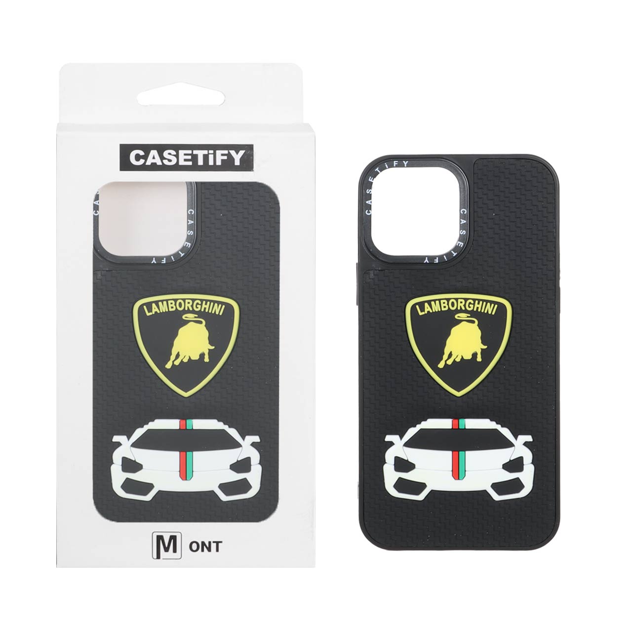 قاب طرح لامبورگینی برجسته Casetify مناسب برای آیفون 13 پرو مکس