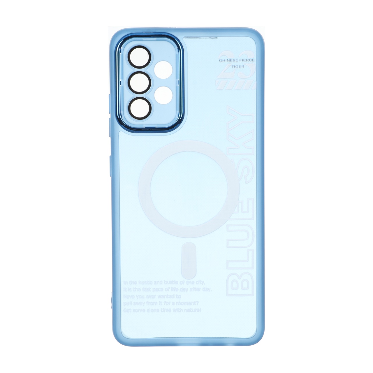 قاب طرح Diamond Space مگ سیف لنز گلس دار مناسب برای سامسونگ گلکسی A32 4G