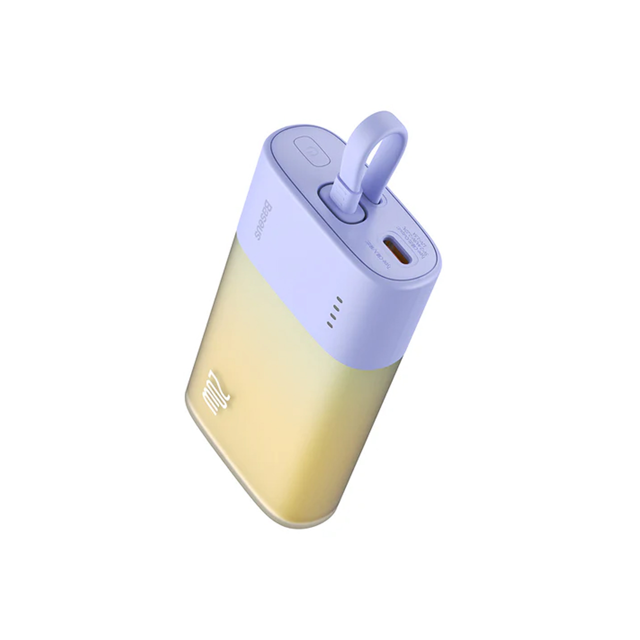 پاوربانک 20 وات 5200 میلی آمپر (فست شارژ) Baseus مدل Popsicle PPKDC05I 
