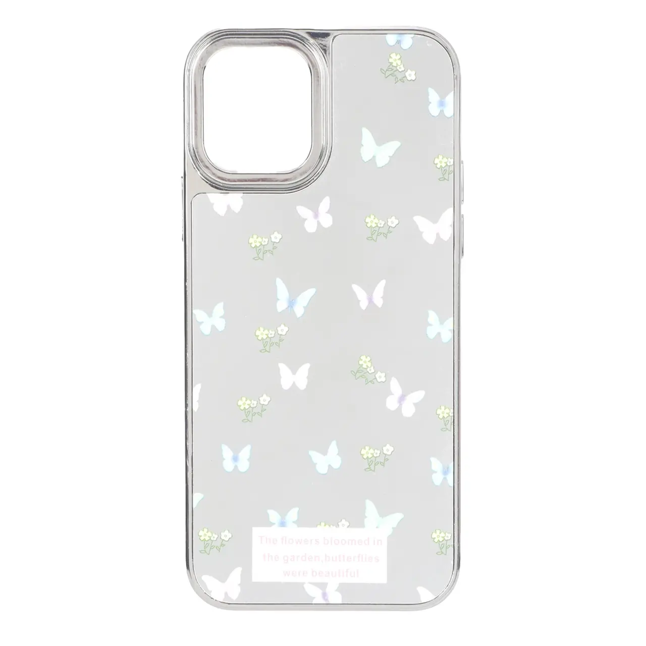 قاب آینه ای Silver طرح دار Apple iPhone 11 Pro - کد 93