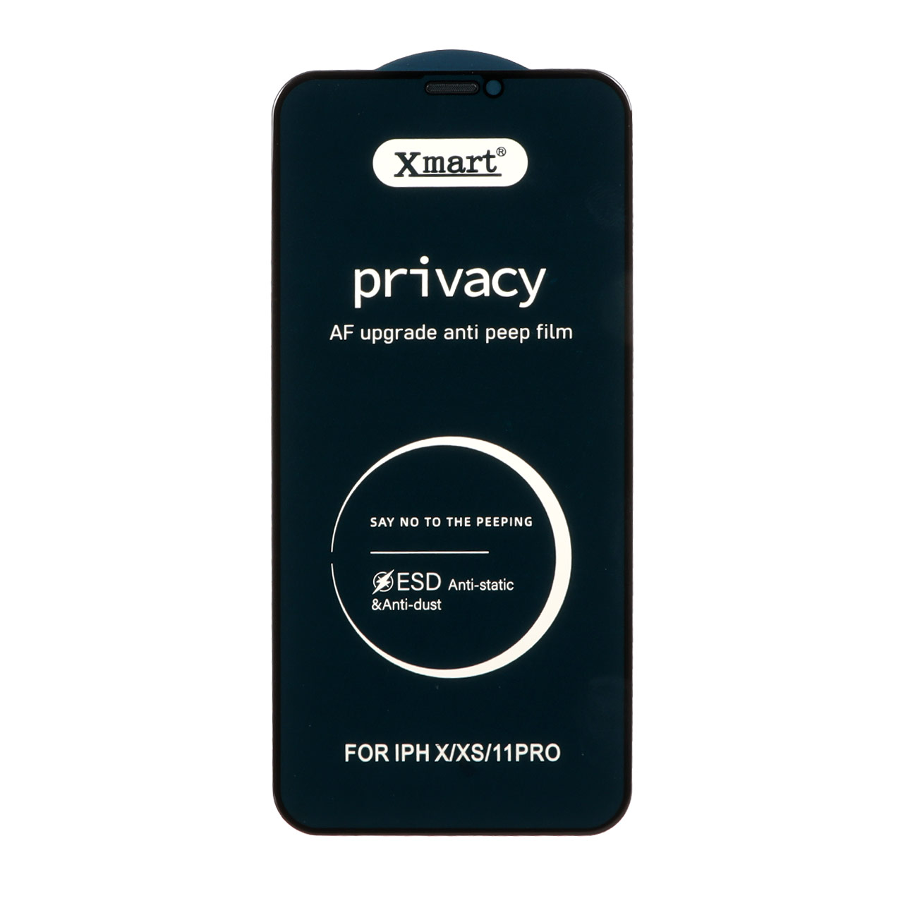محافظ صفحه نمایش شیشه ای Full Cover Privacy XMART - ESD مدل Apple iPhone 11 Pro / iPhone XS / iPhone X (بدون پک)