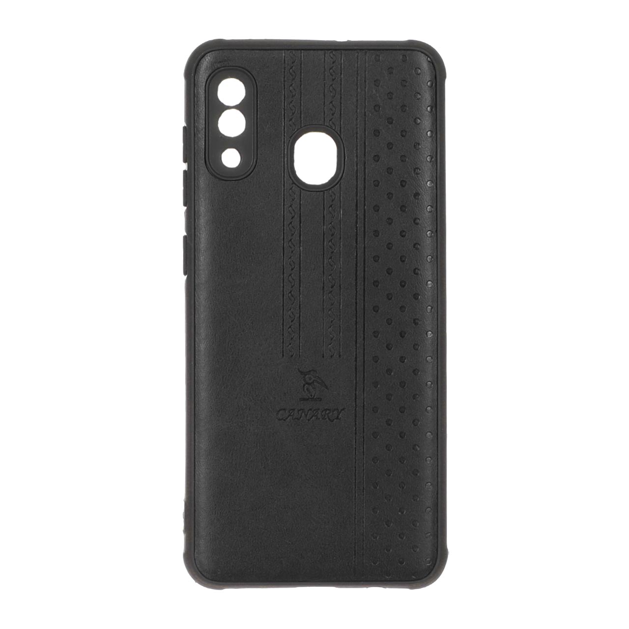 قاب طرح چرم CANARY نقطه چین مناسب برای سامسونگ گلکسی A30 و A20