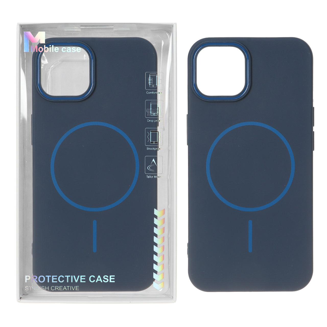 قاب Protective Case دور لنز رنگی MagSafe مناسب برای آیفون 13 و آیفون 14