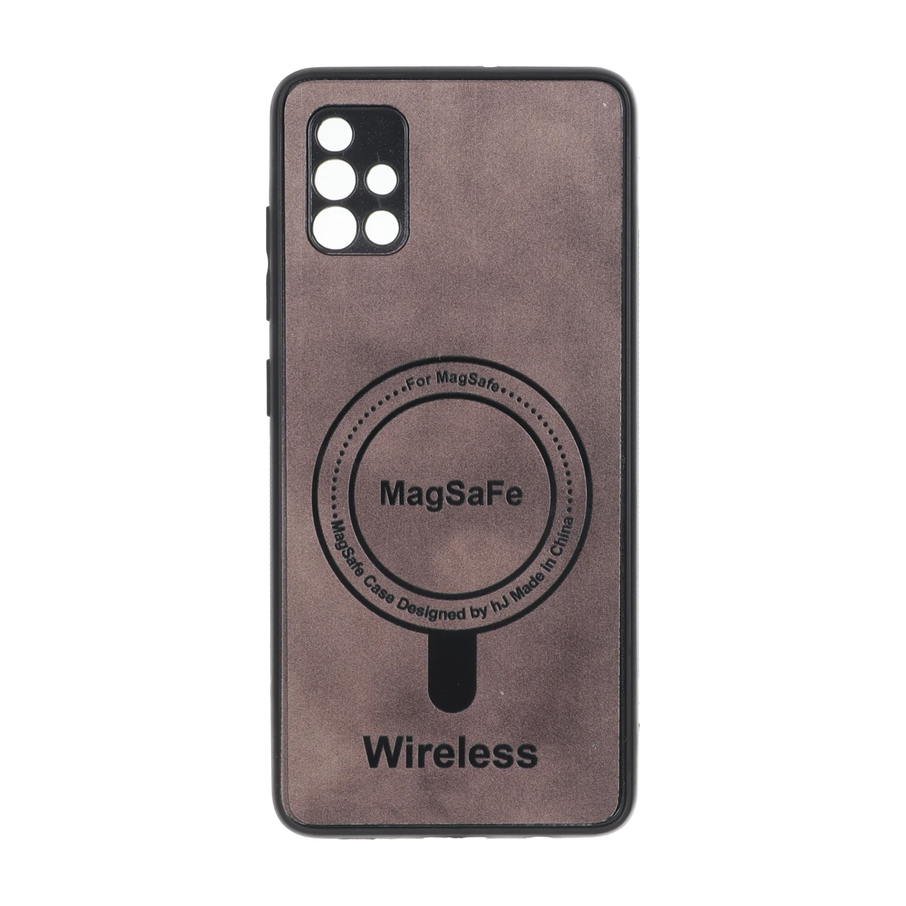 قاب Wireless طرح مگ سیف محافظ لنز برجسته مناسب برای سامسونگ گلکسی A51 / M40s