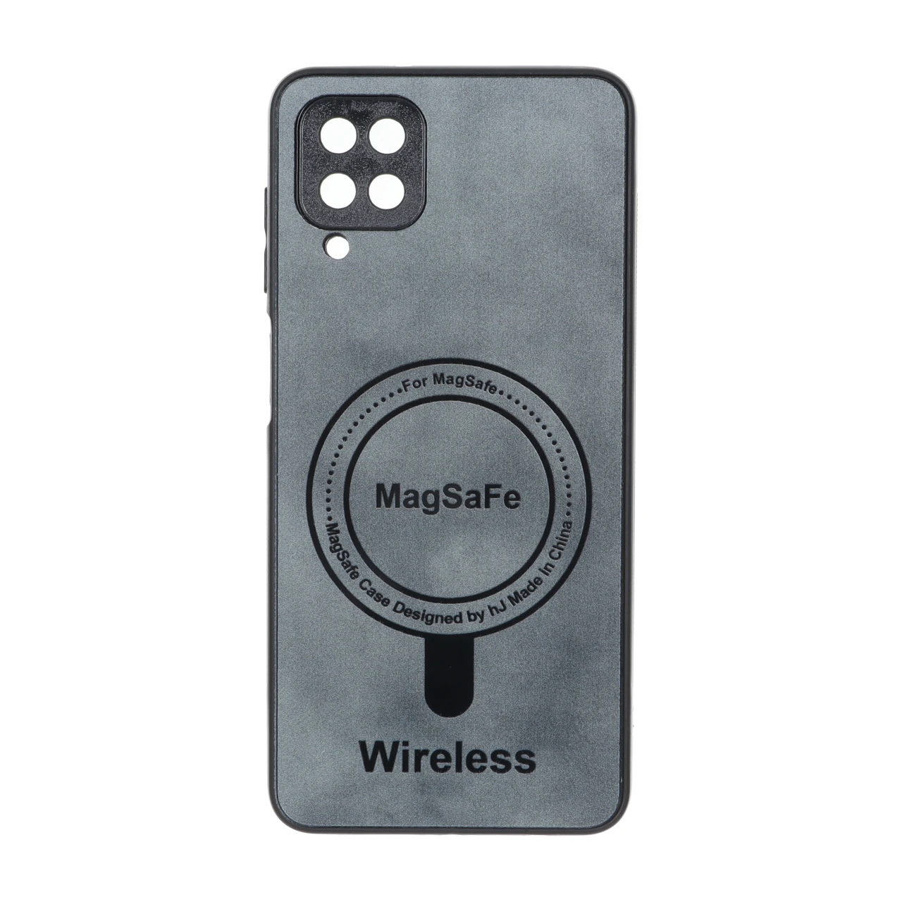 قاب Wireless طرح مگ سیف محافظ لنز برجسته مناسب برای سامسونگ گلکسی A12 / M12 / F12