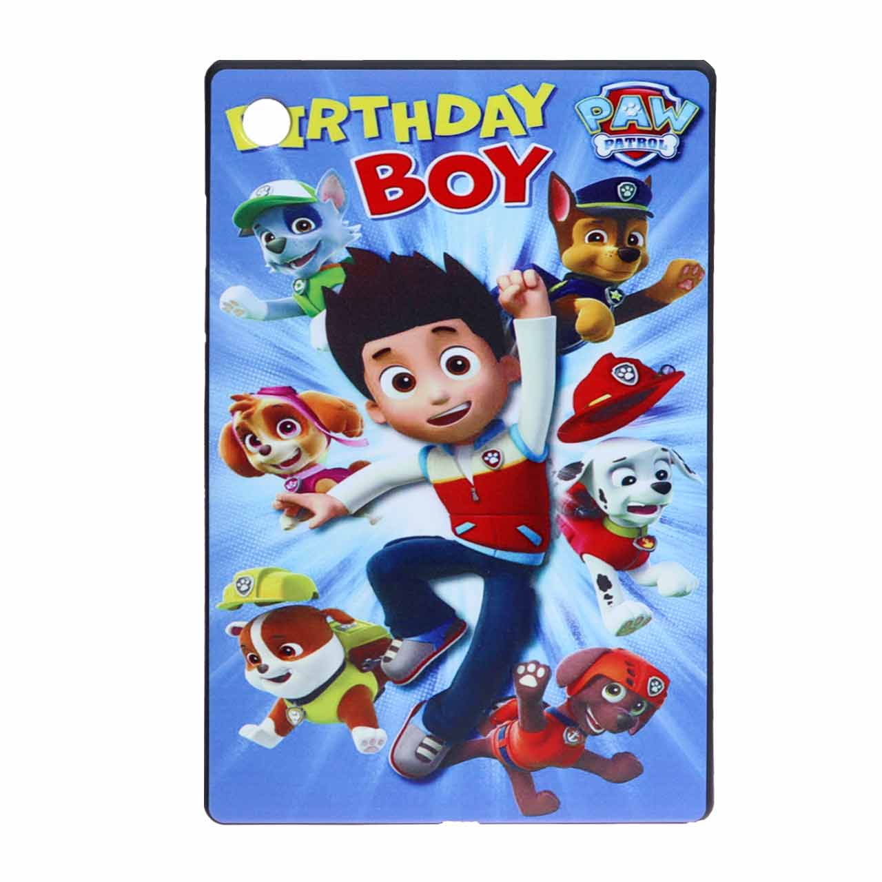 قاب ژله ای طرح سگ های نگهبان (Paw Patrol) و پسر تولد مناسب برای تبلت سامسونگ گلکسی تب A8 10.5 اینچ (X200/X205)