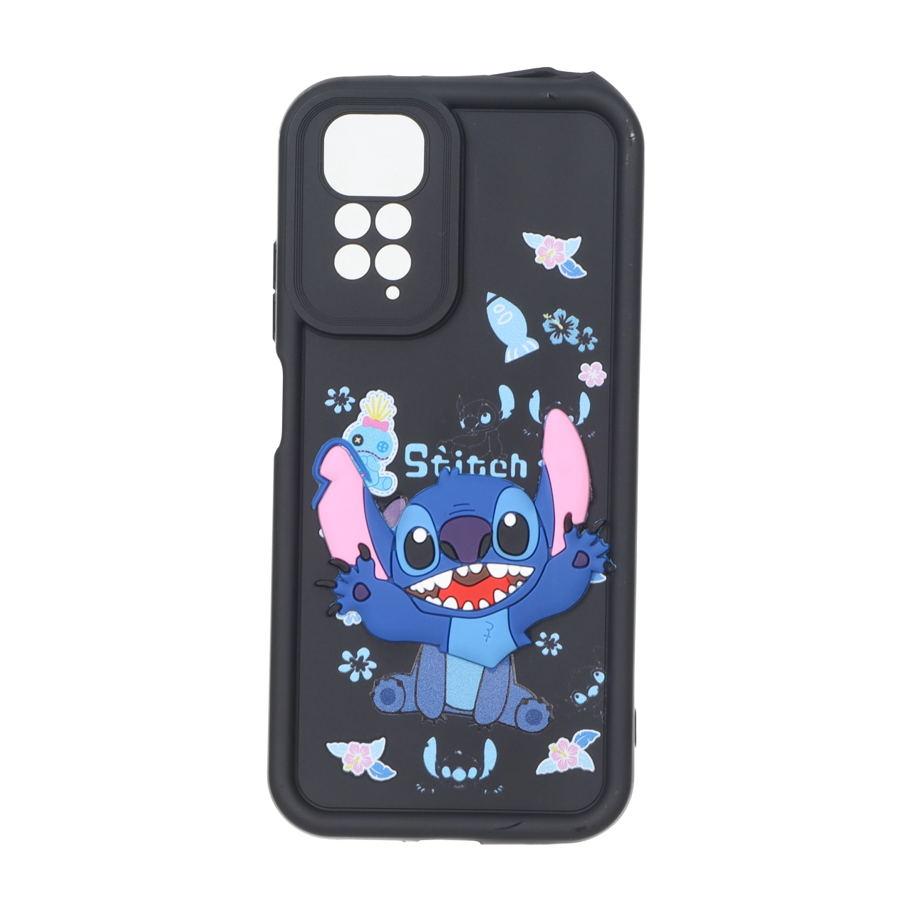 قاب Solid Case طرح عروسکی برجسته استیچ مناسب برای شیائومی Redmi Note 11 4G / Redmi Note 11S