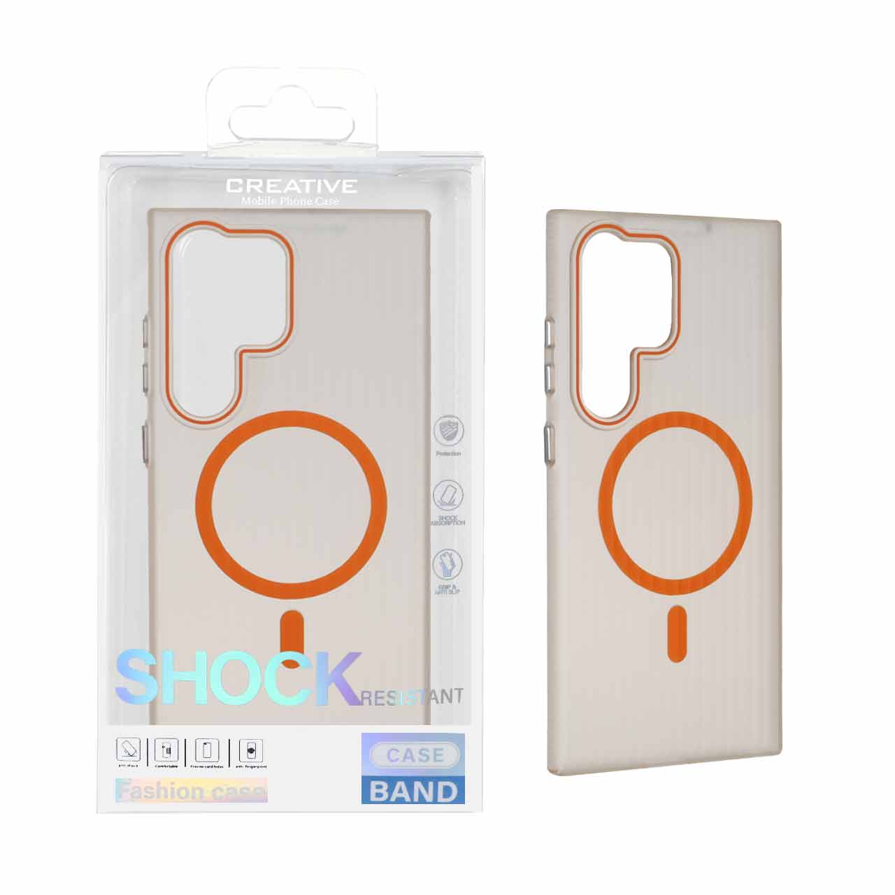 قاب کرکره ای مات مگ سیف (Magsafe) مناسب برای سامسونگ گلکسی S24 اولترا