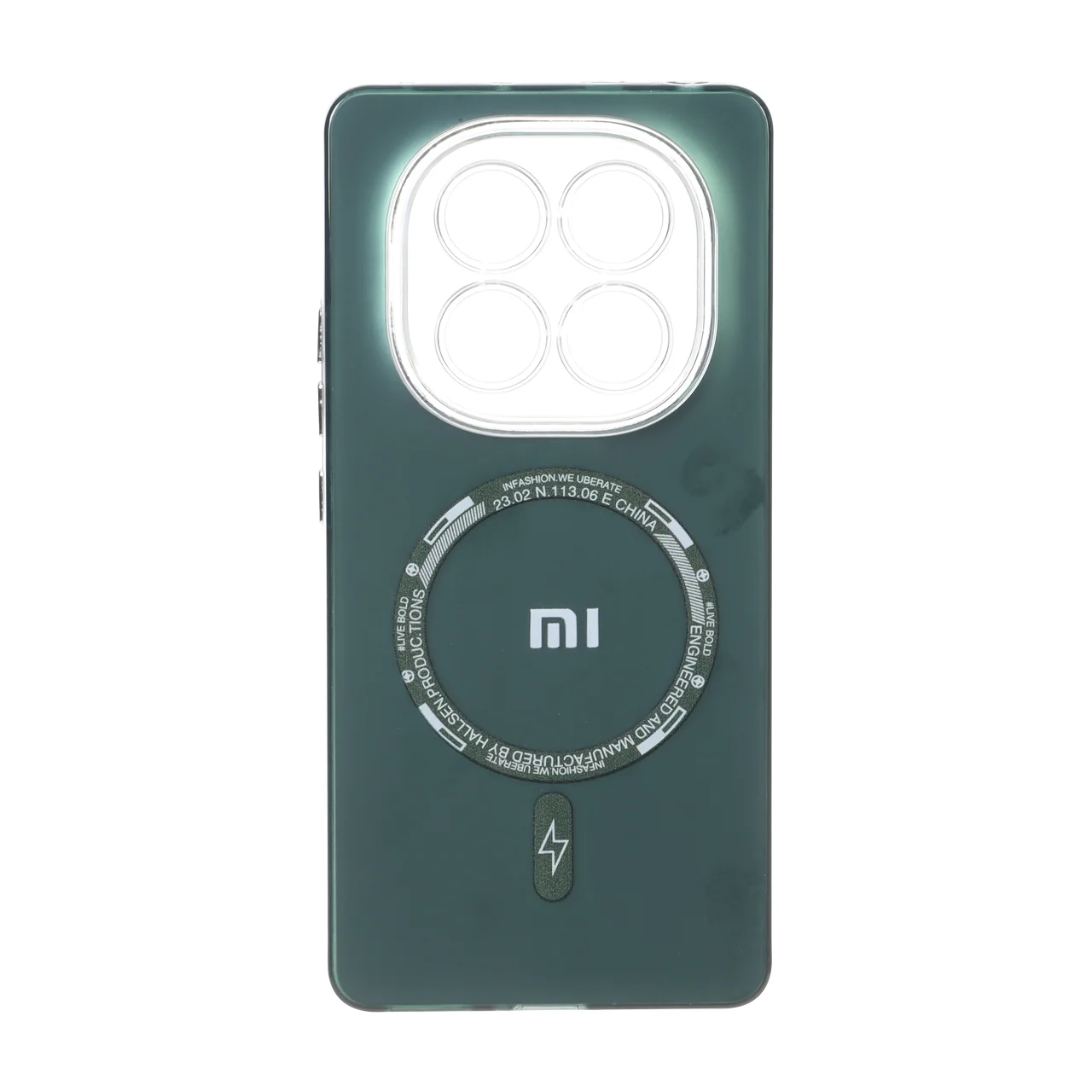 قاب SO COOL طرح مگ سیف لنز شفاف لوگودار مناسب برای شیائومی ردمی نوت 14 پرو 4G