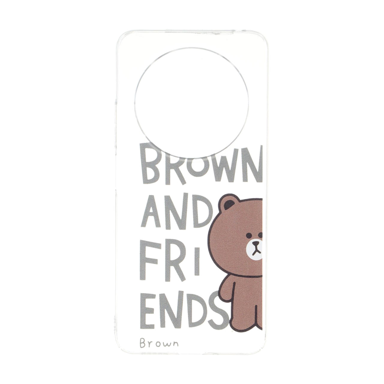 قاب طرح خرس براون (Brown & Friends) مناسب برای شیائومی ردمی 14 سی / ردمی ای 4 / پوکو سی 75