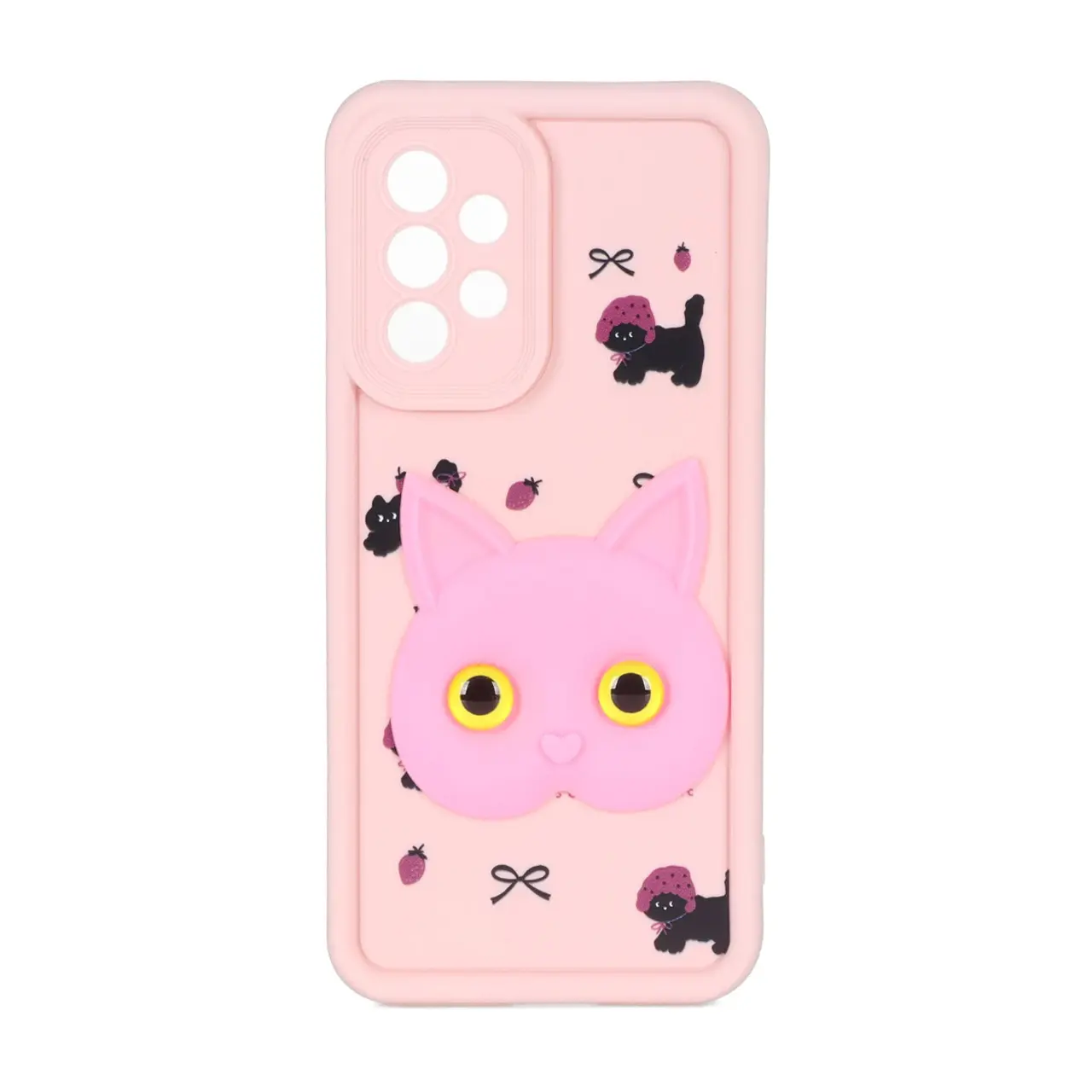 قاب Solid Case عروسکی برجسته Samsung Galaxy A53 - کد 222