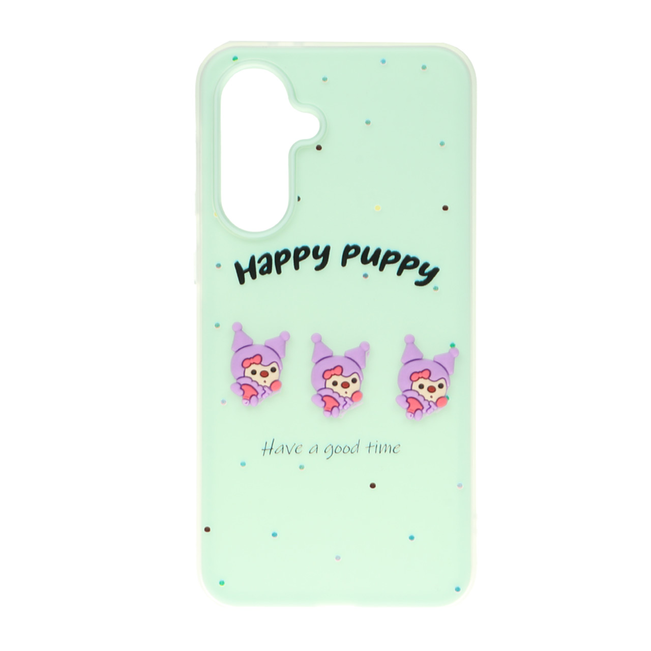 قاب طرح Puppy عروسک برجسته دو لایه مناسب برای سامسونگ گلکسی A56 و A36