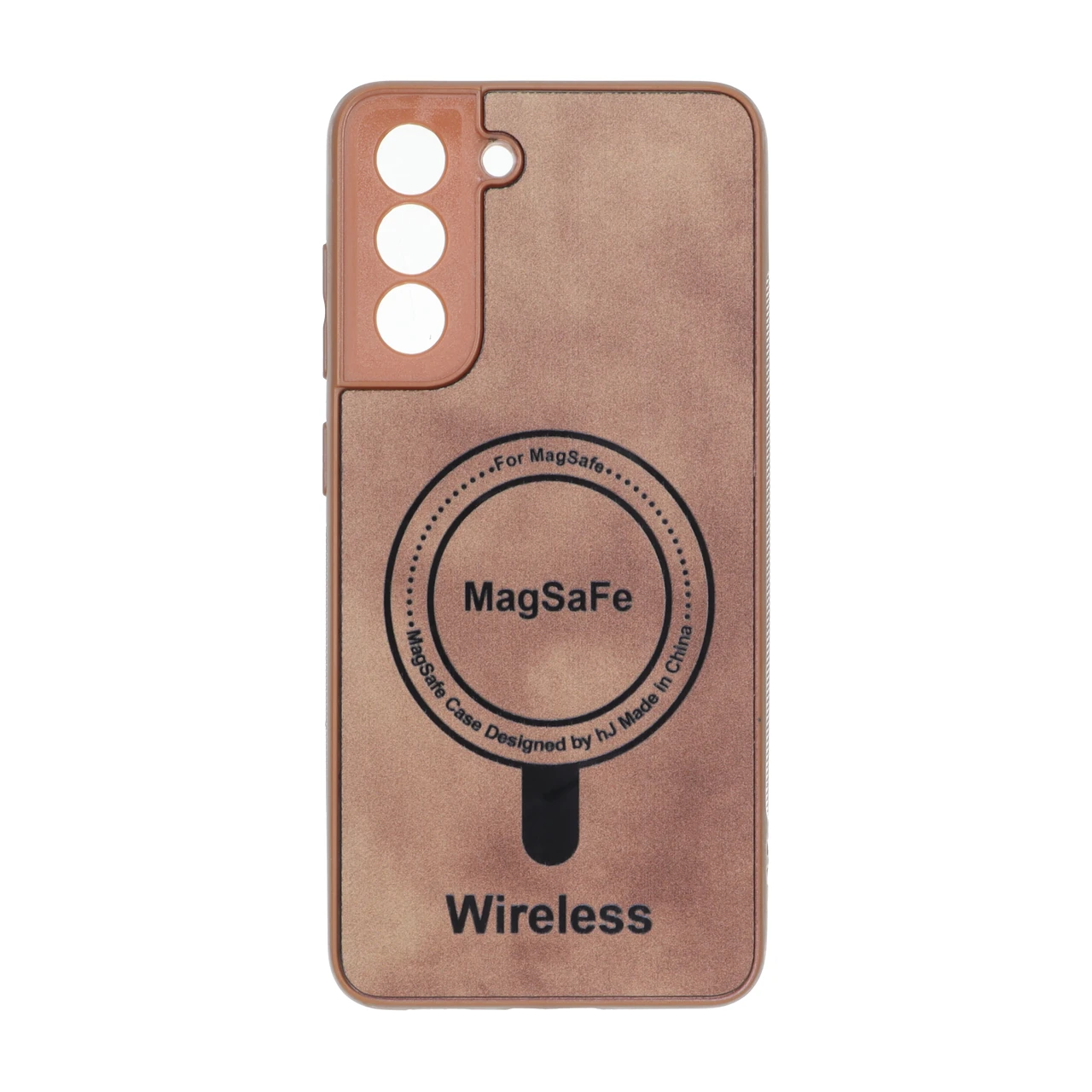قاب Wireless طرح مگ سیف محافظ لنز برجسته مناسب برای سامسونگ گلکسی S21 FE