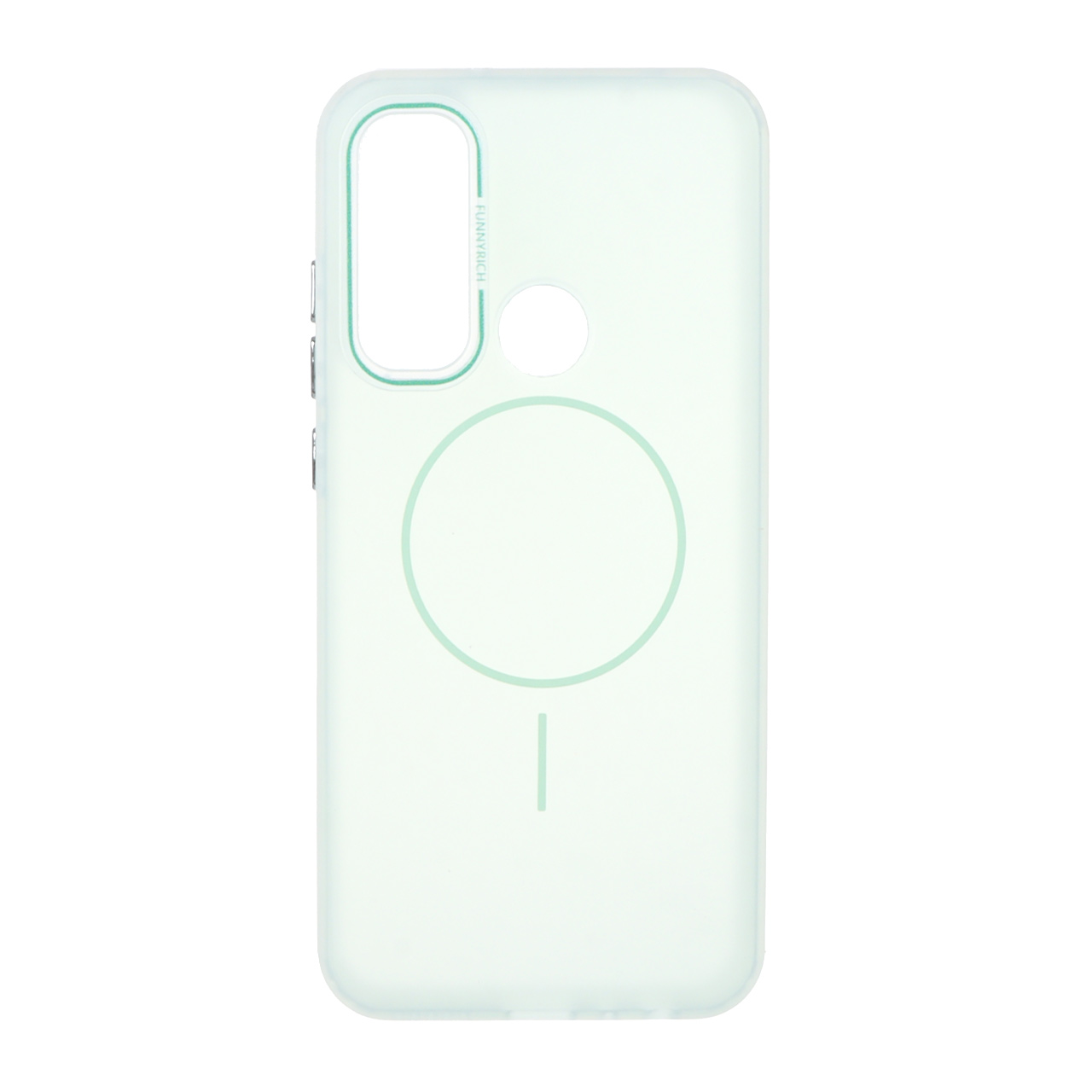 قاب مات Funnyrich طرح مگ سیف دور مات Xiaomi Redmi Note 8 - سبز