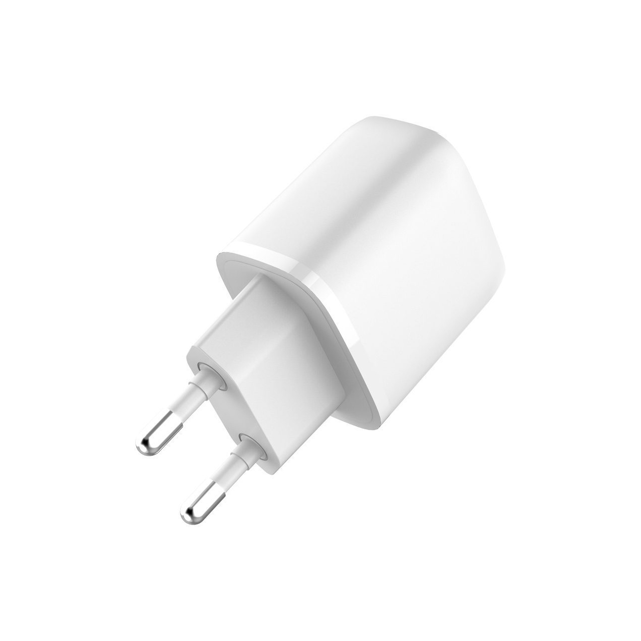 شارژر دیواری 20 وات PD و فست دو پورت TSCO مدل TTC 65 همراه با کابل شارژ TYPE-C - سفید