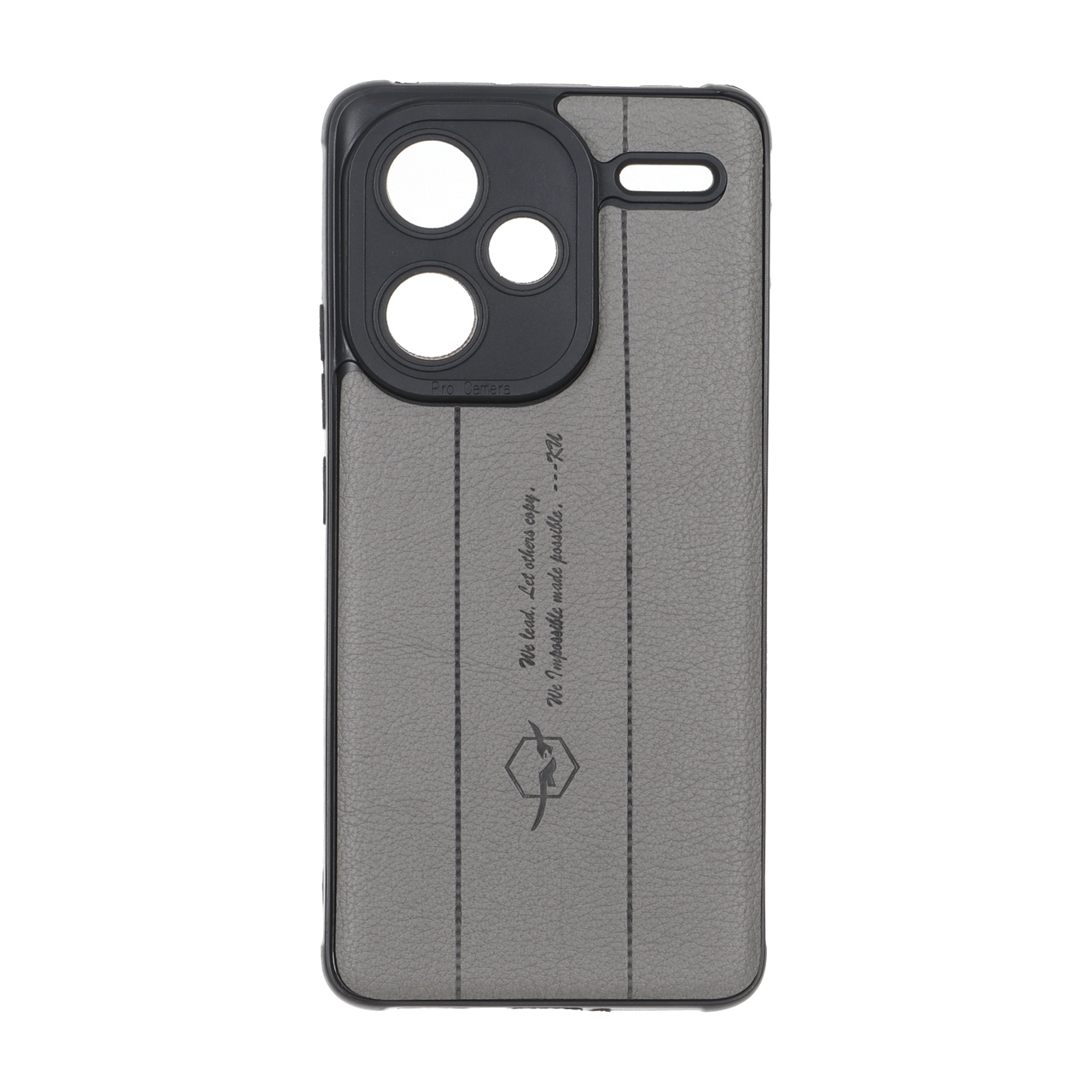 قاب چرمی Text طرح دوخت محافظ لنزدار مناسب برای شیائومی ردمی نوت ۱۳ پرو پلاس 5G