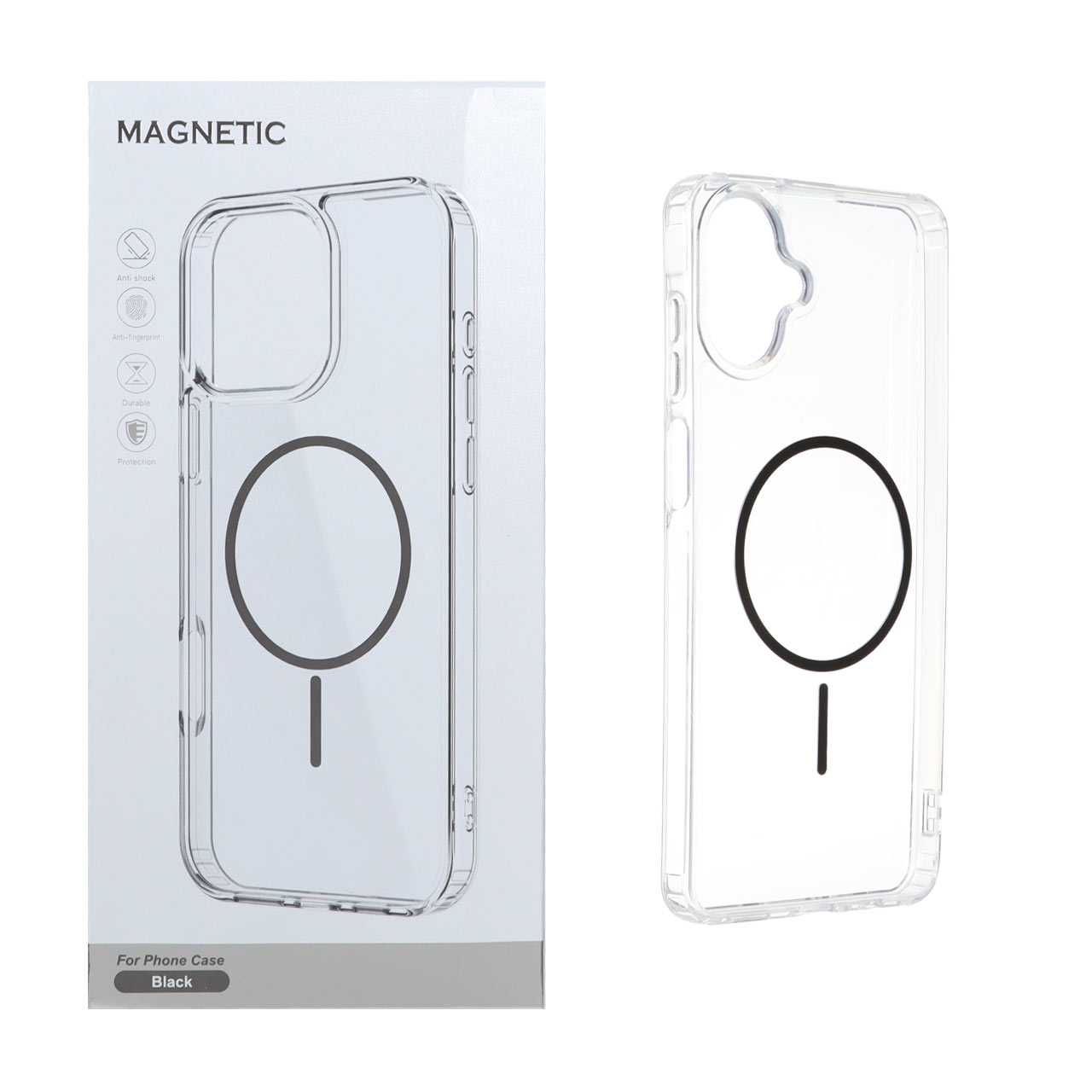 قاب اورجینال MagSafe Magnetic دور ژله ای مناسب برای سامسونگ گلکسی A07