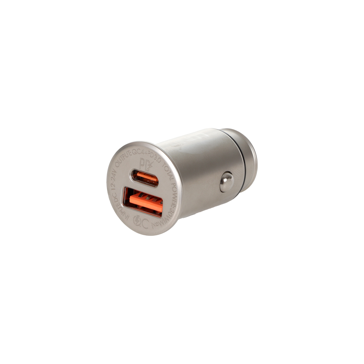 شارژر فندکی فست و PD دو پورت LDNIO مدل C506Q 30W - نقره ای