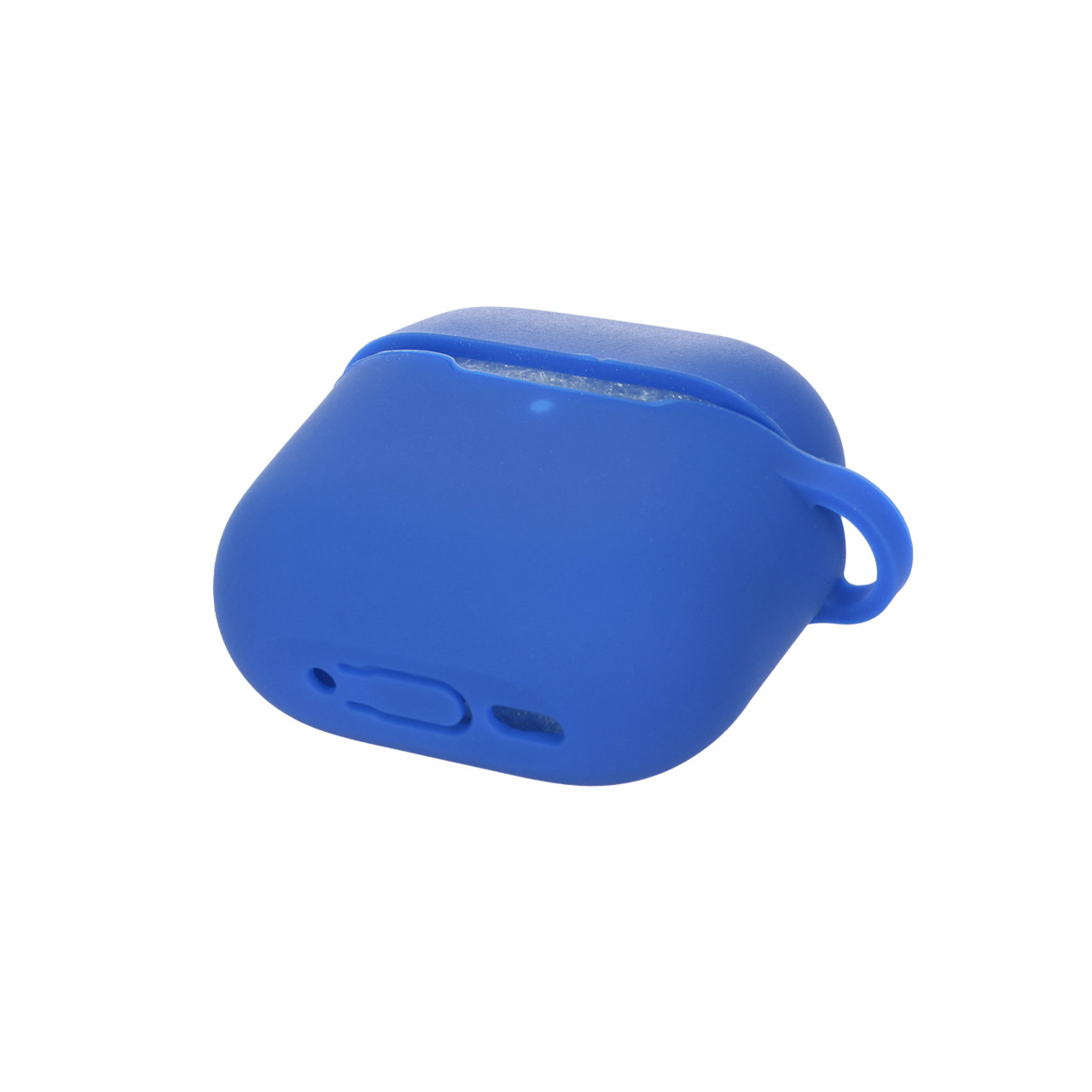 کاور محافظ سیلیکونی آبی کاربنی (ضخیم) مناسب برای Apple Airpods 4