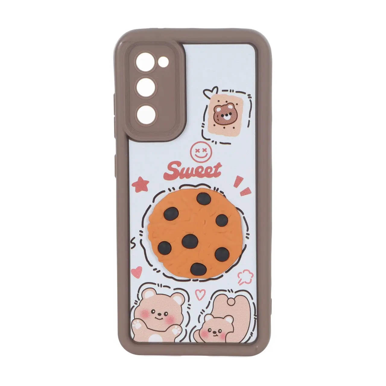قاب Solid Case عروسکی برجسته Samsung Galaxy S20 FE - کد 271