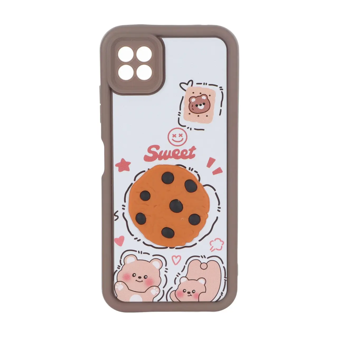 قاب Solid Case عروسکی برجسته Samsung Galaxy A22 5G - کد 249