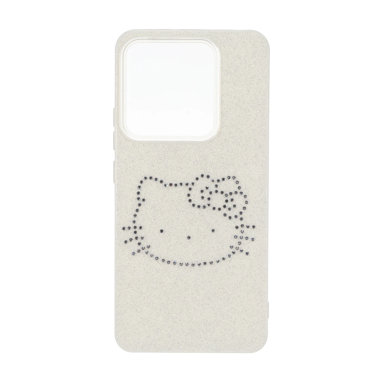 قاب اکلیلی Kitty نگین دار Xiaomi Redmi Note 14 4G - کرم