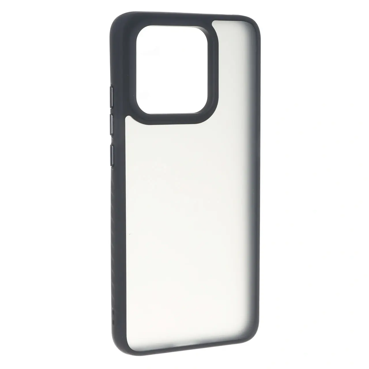 قاب مات لنز برجسته دور هاشور Xiaomi Redmi 10C / Redmi 10 Power / Poco C40 - مشکی