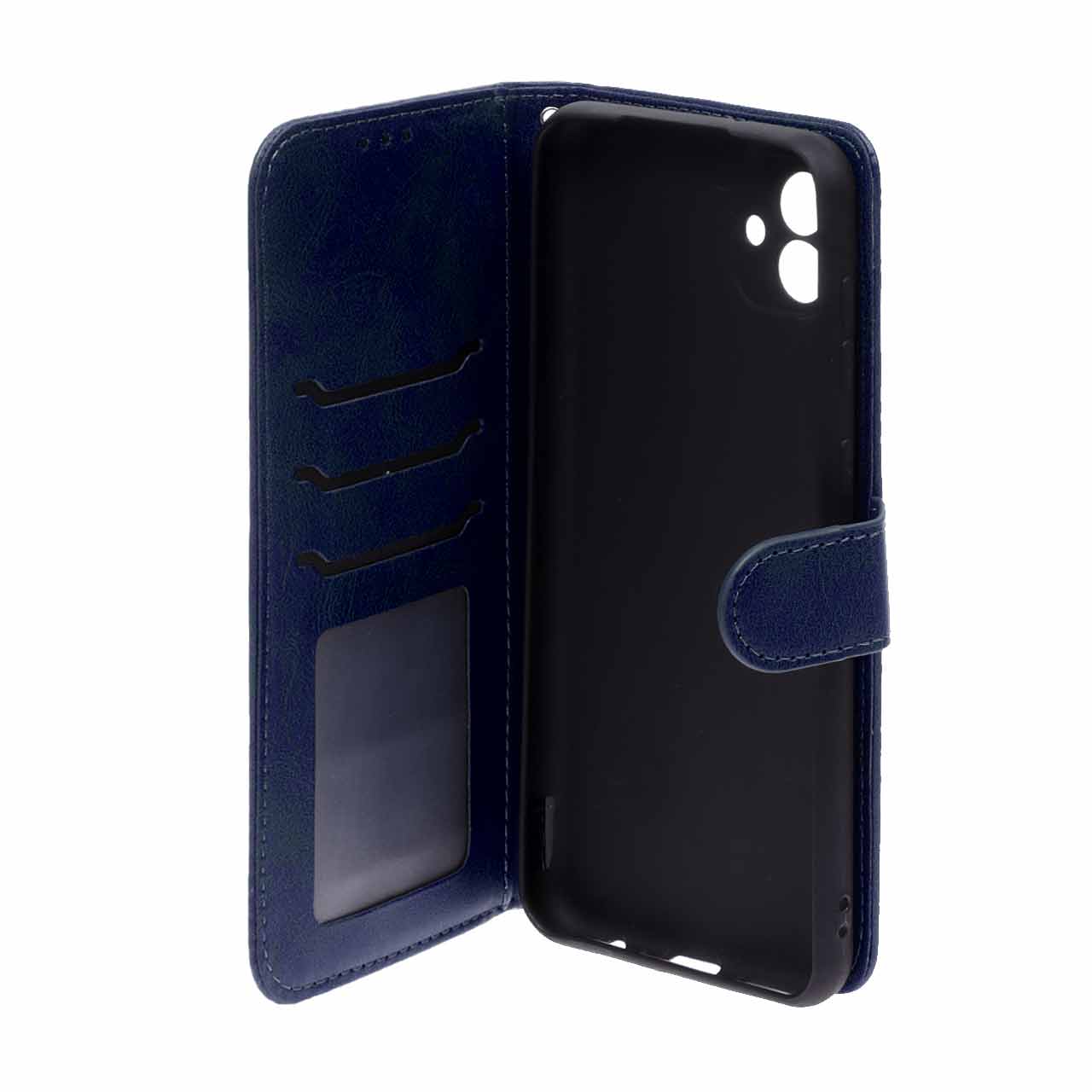 کیف موبایل مگنتی Nillkin مدل Samsung A04 / M13-5G سرمه ای