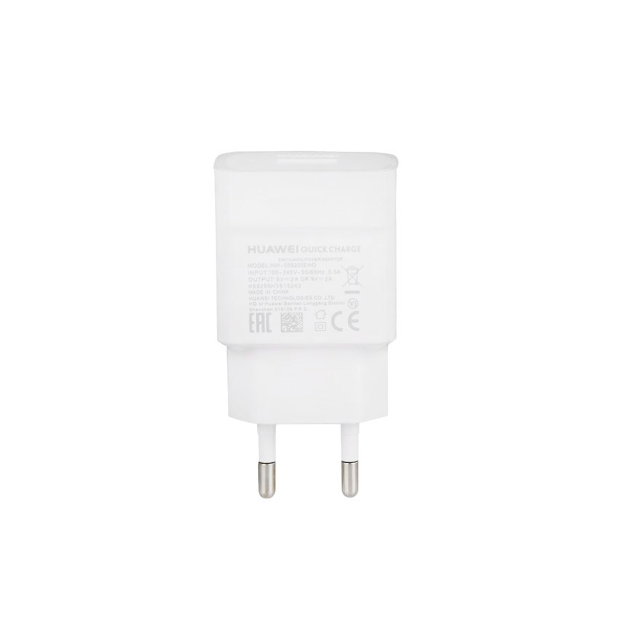 شارژر دیواری فست تک پورت HUAWEI مدل HW-050450W00 40W به همراه کابل شارژ Type-C 