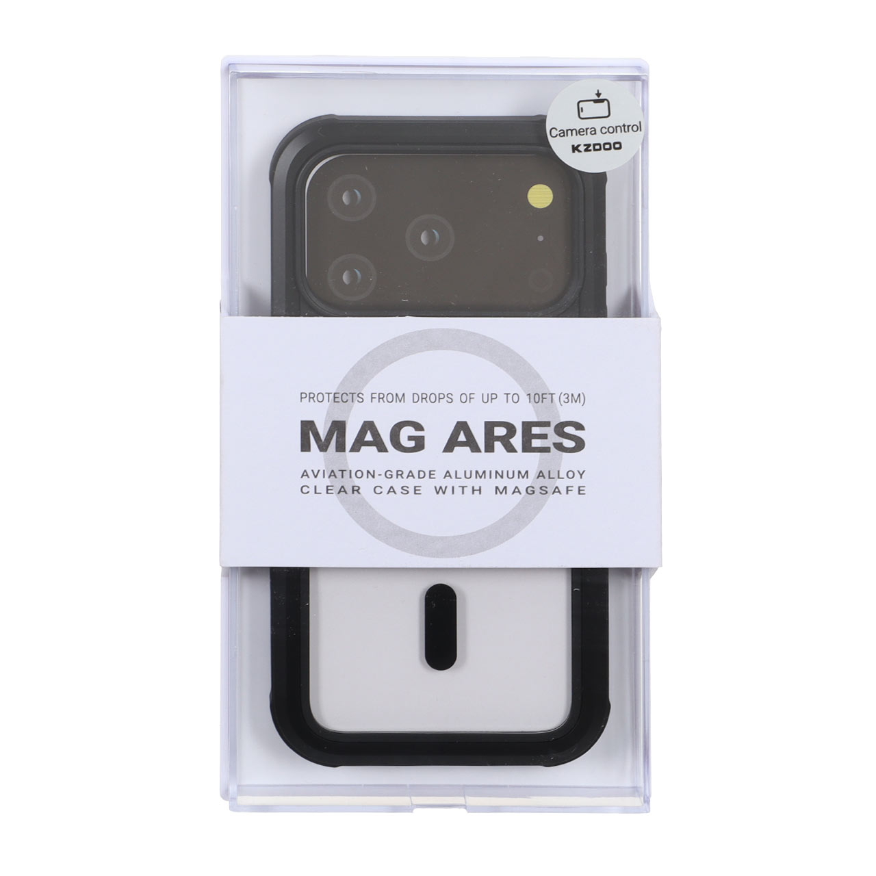 قاب Original KZDoo MAG Ares مدل Apple iPhone 17 Pro - مشکی