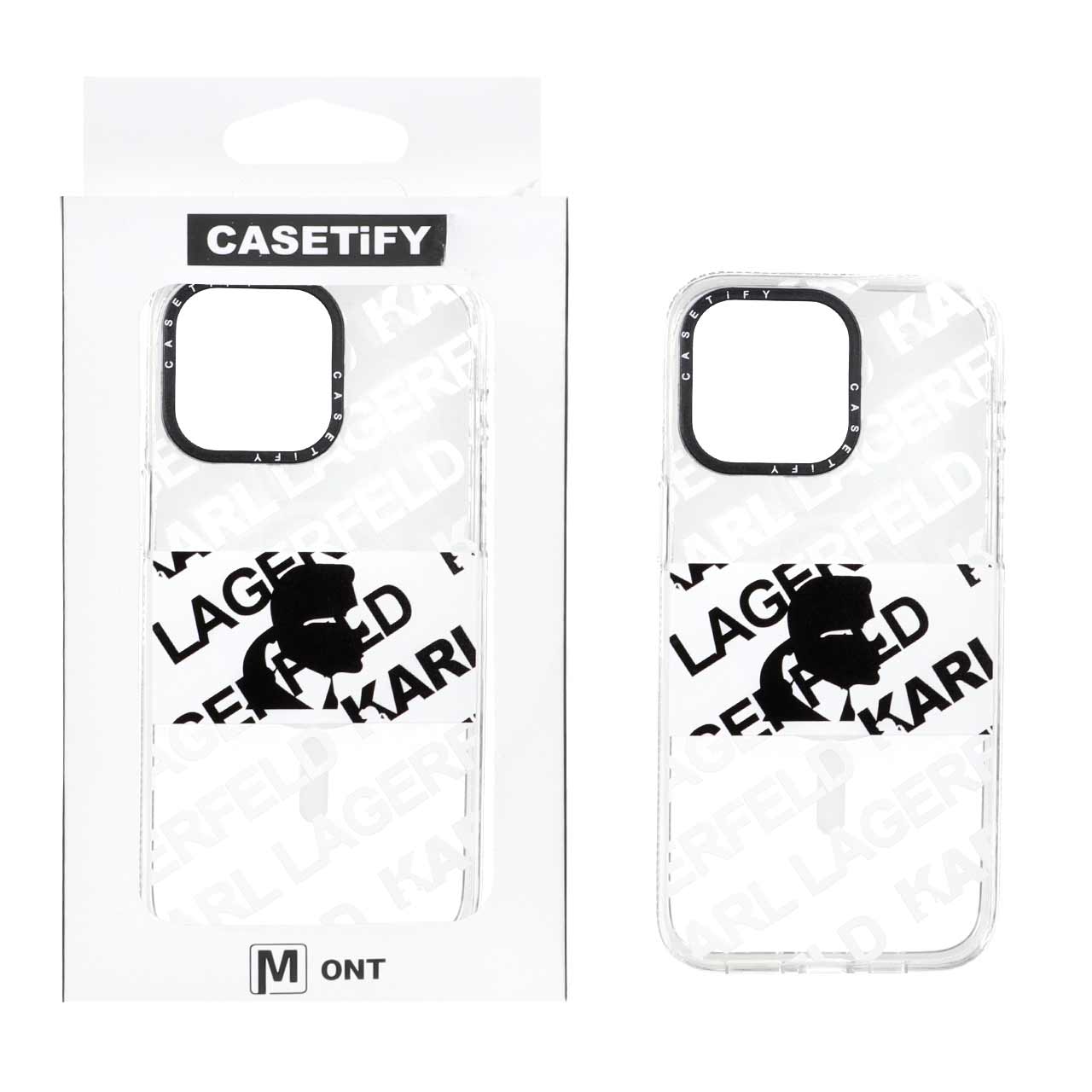 قاب Casetify شفاف Magsafe طرح دار Apple iPhone 15 Pro Max - کد 116